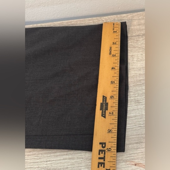 Jil Sander Wool Ankle Pants Straight Leg Mid Rise Luxe Career Size 38 US 6 *READ - Picture 3 of 10